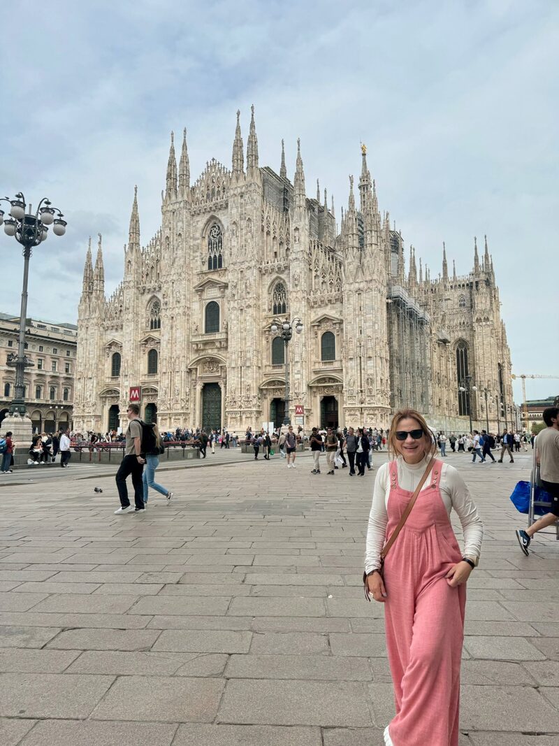 Dr. Luz Alanis in Milan, Italy